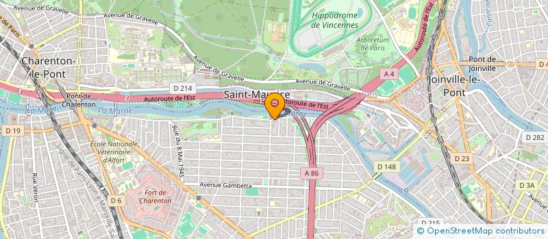 localisation de l'entreprise IMMOBILIER SAIGON à MAISONS-ALFORT