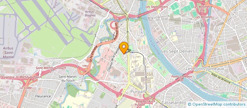 localisation de l'entreprise IMMOBILIER SAPHIR à TOULOUSE