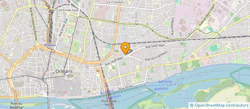 localisation de l'entreprise IMMOBILIER SOLIDAIRE ILE DE FRANCE à ORLEANS