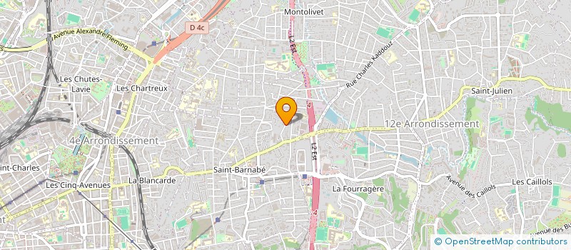 localisation de l'entreprise IMMOBILIER SOLUTIONS à MARSEILLE