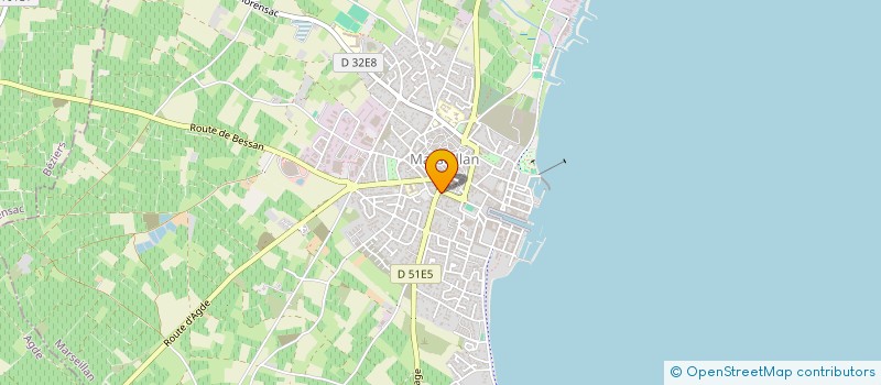 localisation de l'entreprise IMMOBILIER SOPHIE GUILLAMAT à MARSEILLAN