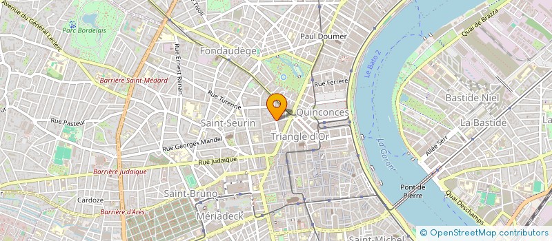 localisation de l'entreprise IMMOBILIER TOURNY  BORDEAUX