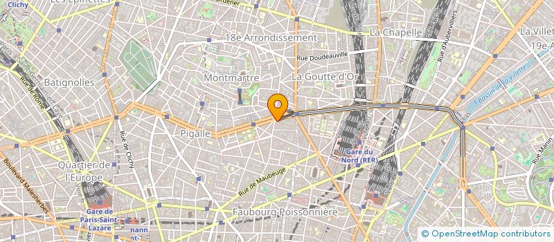 localisation de l'entreprise IMMOBILIERE 17 BIS  PARIS 09