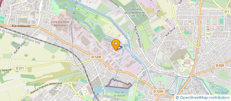 localisation de l'entreprise IMMOBILIERE 2 à AMIENS