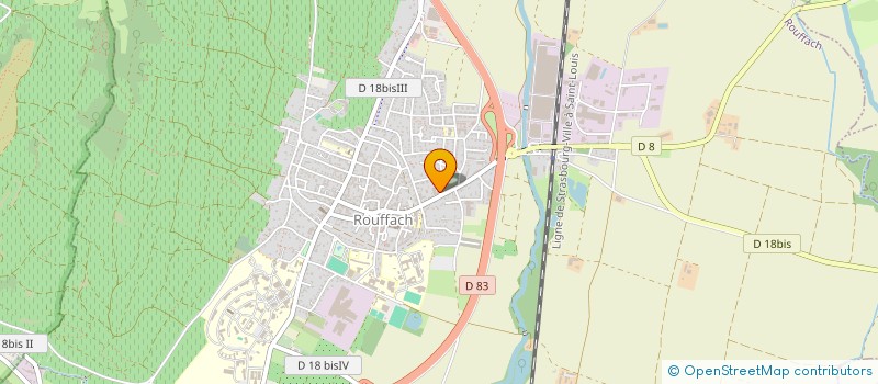 localisation de l'entreprise IMMOBILIERE 2C  ROUFFACH