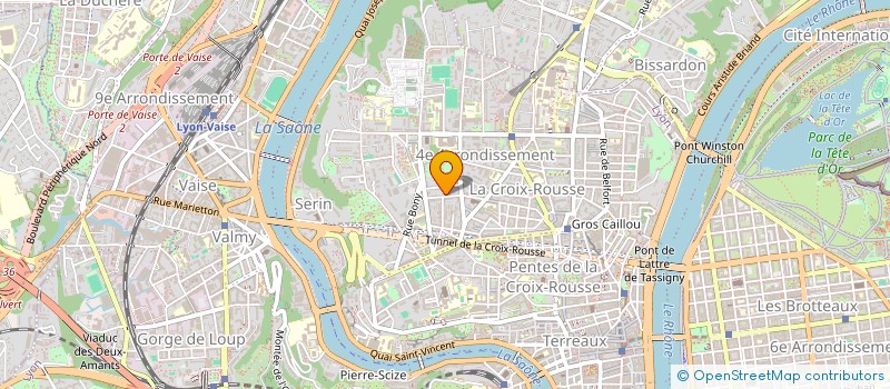 localisation de l'entreprise IMMOBILIERE 4 à LYON