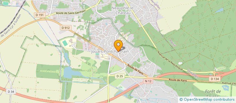 localisation de l'entreprise IMMOBILIERE  JOUARS-PONTCHARTRAIN