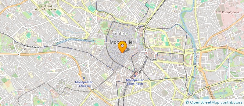 localisation de l'entreprise IMMOBILIERE 4S à MONTPELLIER