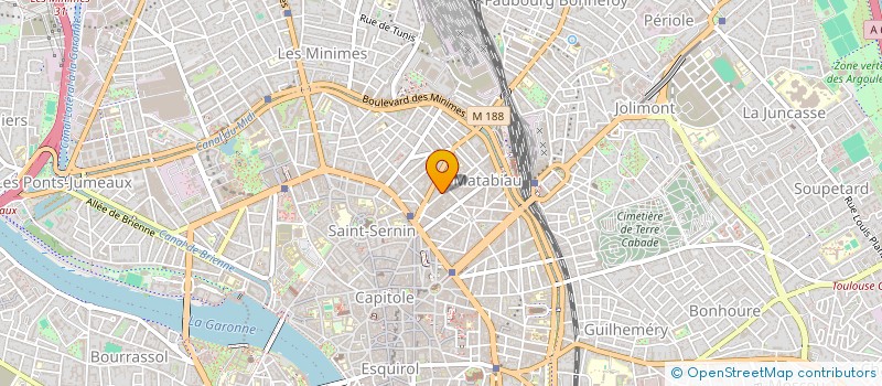 localisation de l'entreprise IMMOBILIERE 64 à TOULOUSE