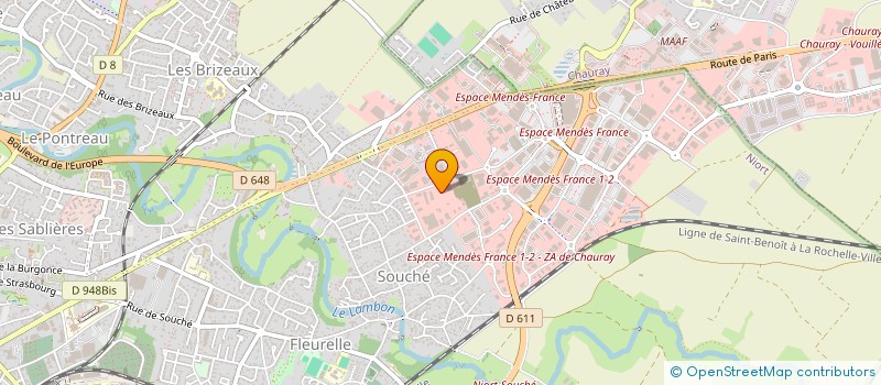 localisation de l'entreprise IMMOBILIERE 7  NIORT