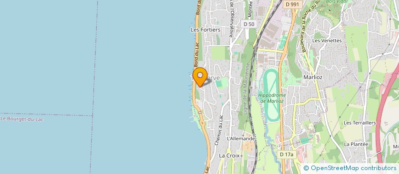 localisation de l'entreprise IMMOBILIERE A.S.T.  TRESSERVE