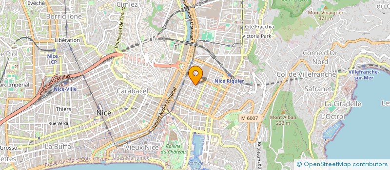 localisation de l'entreprise IMMOBILIERE ADRIEN à NICE
