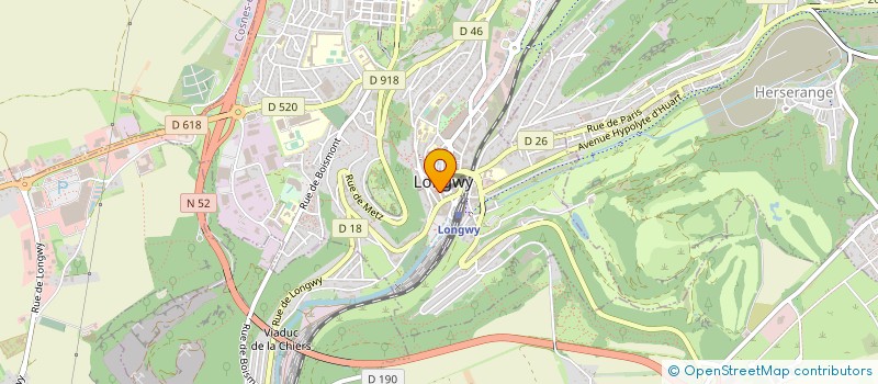 localisation de l'entreprise IMMOBILIERE ALEXANDRE BAUER à LONGWY