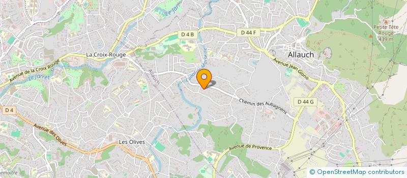 localisation de l'entreprise IMMOBILIERE ARBONA ET ASSOCIES  ALLAUCH