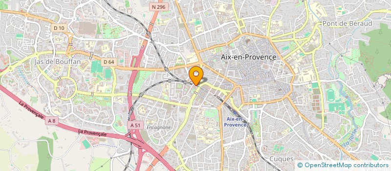 localisation de l'entreprise IMMOBILIERE ARTHOTEL à AIX-EN-PROVENCE