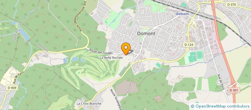 localisation de l'entreprise IMMOBILIERE AURELIA  DOMONT