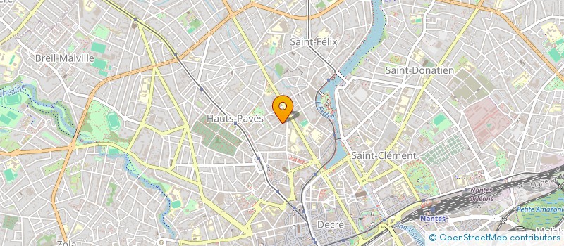 localisation de l'entreprise IMMOBILIERE AV3E à NANTES