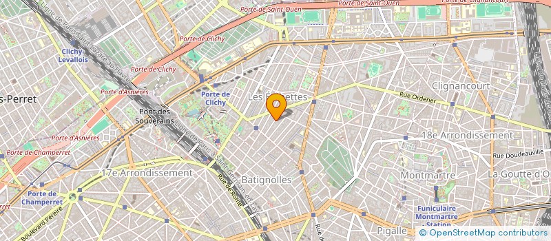 localisation de l'entreprise IMMOBILIERE B2F  PARIS