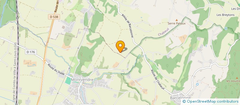 localisation de l'entreprise IMMOBILIERE BAL  MONTMEYRAN