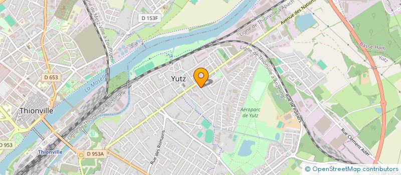 localisation de l'entreprise IMMOBILIERE BAYER  YUTZ