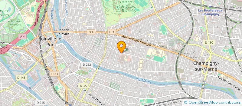 localisation de l'entreprise IMMOBILIERE BEAUVAISIENNE à CHAMPIGNY-SUR-MARNE