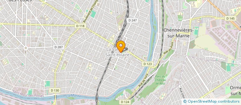 localisation de l'entreprise IMMOBILIERE BERIPH à SAINT-MAUR-DES-FOSSES