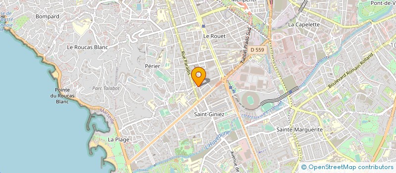 localisation de l'entreprise IMMOBILIERE BERNARD HELME à MARSEILLE