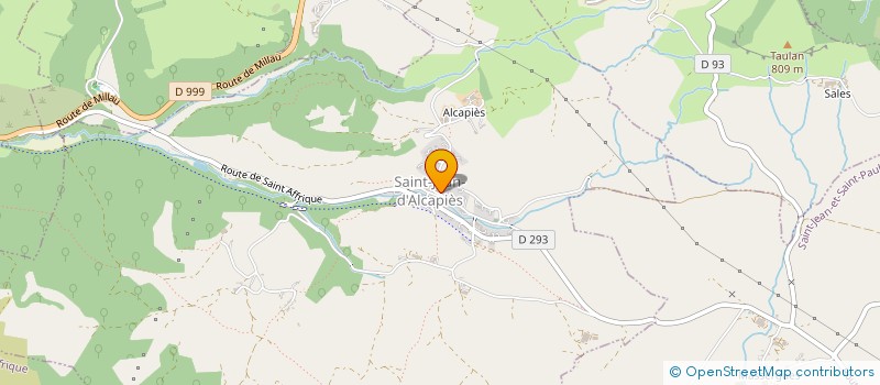 localisation de l'entreprise IMMOBILIERE BEZIERS SERVIAN  SAINT-JEAN-D ALCAPIES