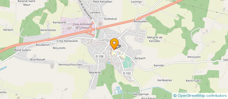 localisation de l'entreprise IMMOBILIERE BGOHAUD  LANGUIDIC