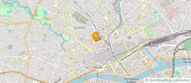 localisation de l'entreprise IMMOBILIERE BLANDIN BELIARD à NANTES
