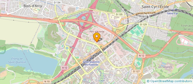 localisation de l'entreprise IMMOBILIERE BOETIE à MONTIGNY-LE-BRETONNEUX