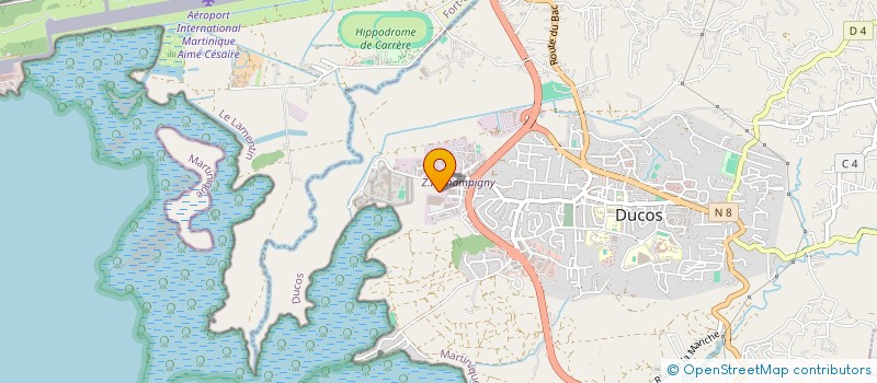 localisation de l'entreprise IMMOBILIERE BOGRAIN  DUCOS