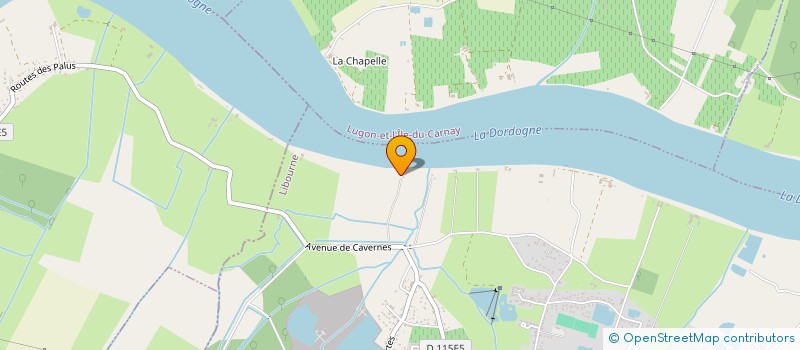 localisation de l'entreprise IMMOBILIERE BORDEAUX LACANAU  IZON