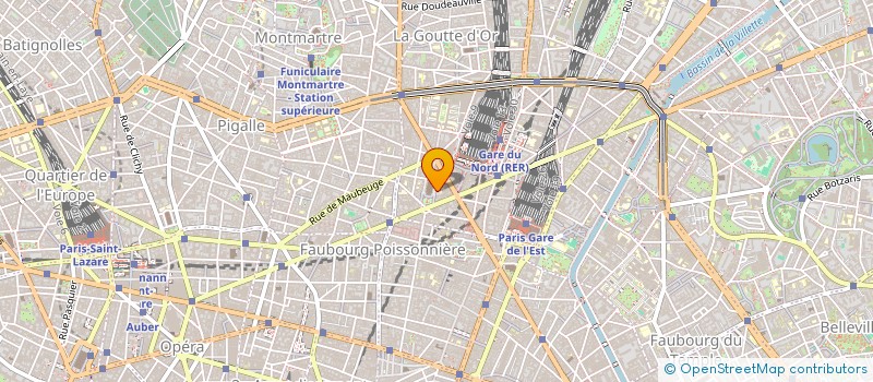 localisation de l'entreprise IMMOBILIERE BOSSUET SAINT VINCENT DE PAUL  PARIS