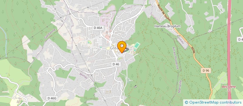 localisation de l'entreprise IMMOBILIERE BOUCHES DU RHONE  GREASQUE