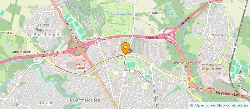 localisation de l'entreprise IMMOBILIERE BR  SAINTE-LUCE-SUR-LOIRE