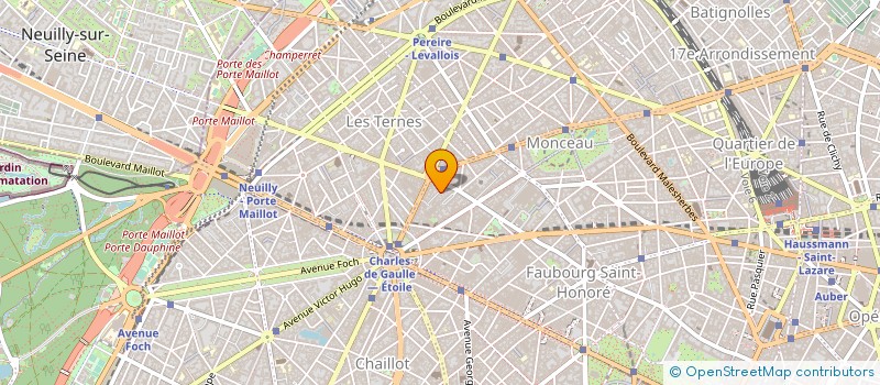localisation de l'entreprise IMMOBILIERE BROWN SEQUARD  PARIS