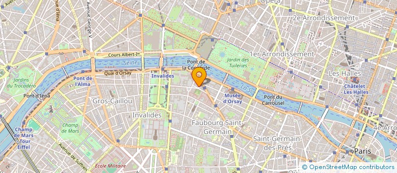 localisation de l'entreprise IMMOBILIERE BRUNO FLECHET  PARIS