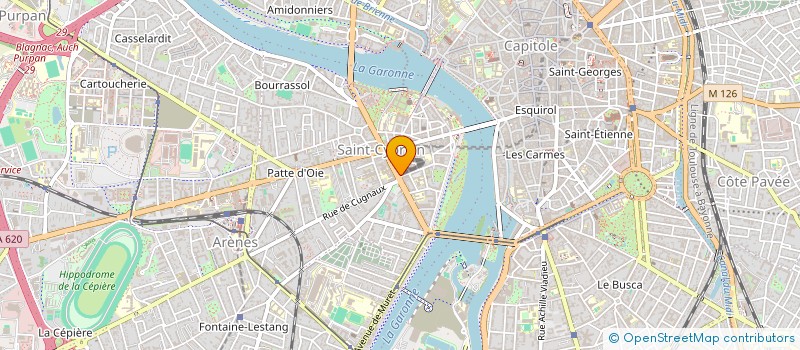 localisation de l'entreprise IMMOBILIERE CARNOT à TOULOUSE