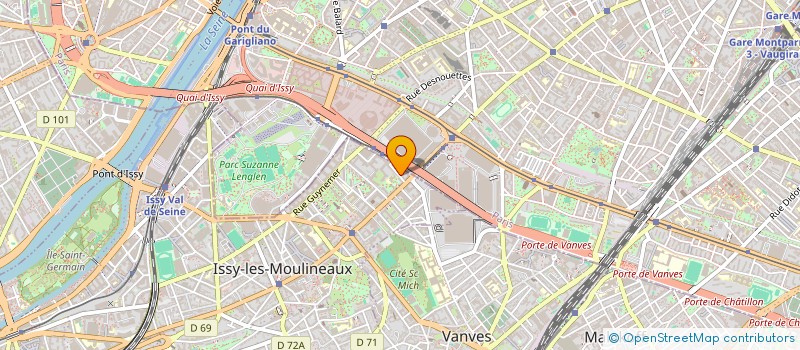 localisation de l'entreprise IMMOBILIERE CASA D ORO à ISSY-LES-MOULINEAUX