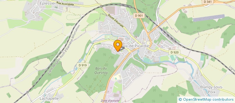 localisation de l'entreprise IMMOBILIERE CD à CAULIERES