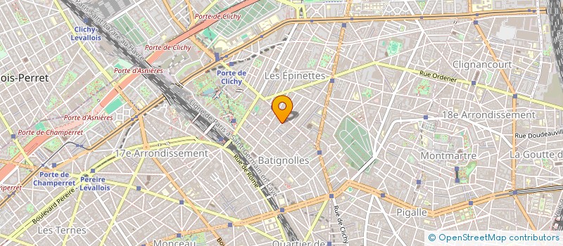 localisation de l'entreprise IMMOBILIERE CGM à PARIS