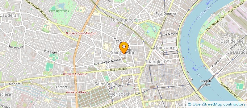 localisation de l'entreprise IMMOBILIERE CHARLE à BORDEAUX