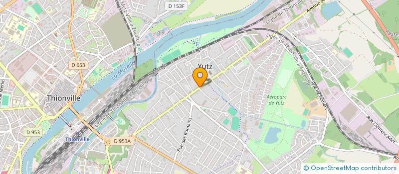 localisation de l'entreprise IMMOBILIERE CHRISTA  YUTZ