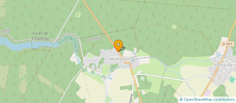 localisation de l'entreprise IMMOBILIERE CITE SAINT MARTIN  ORRY-LA-VILLE