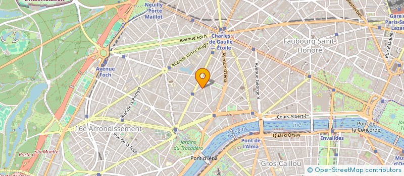 localisation de l'entreprise IMMOBILIERE CLEMENT  PARIS