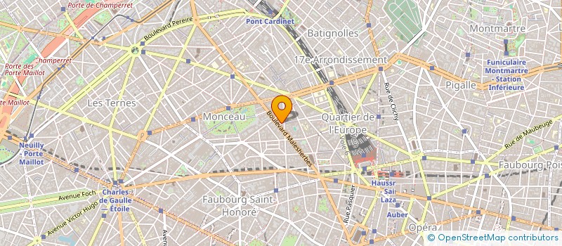 localisation de l'entreprise IMMOBILIERE CLIGNANCOURT à PARIS