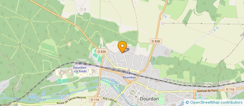 localisation de l'entreprise IMMOBILIERE CMS  DOURDAN