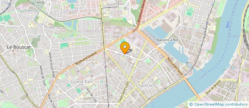 localisation de l'entreprise IMMOBILIERE COLISEE  BORDEAUX