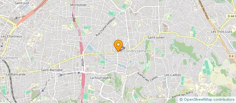 localisation de l'entreprise IMMOBILIERE CONCORDE à MARSEILLE